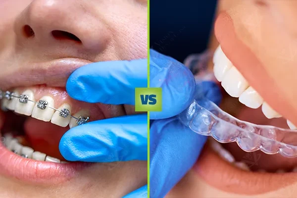 Braces vs Invisalign Abu Dhabi — orthodontic treatment comparison