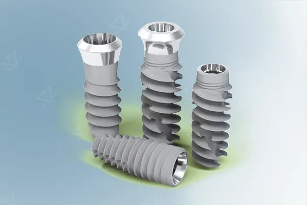 Dental implant materials titanium vs zirconia Abu Dhabi