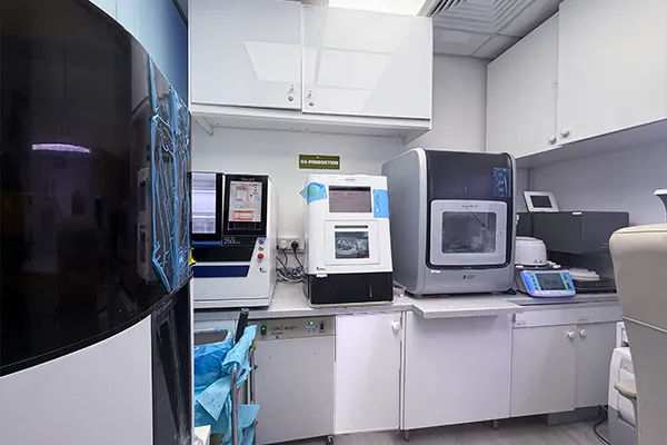 In-house CAD/CAM digital dental lab Abu Dhabi